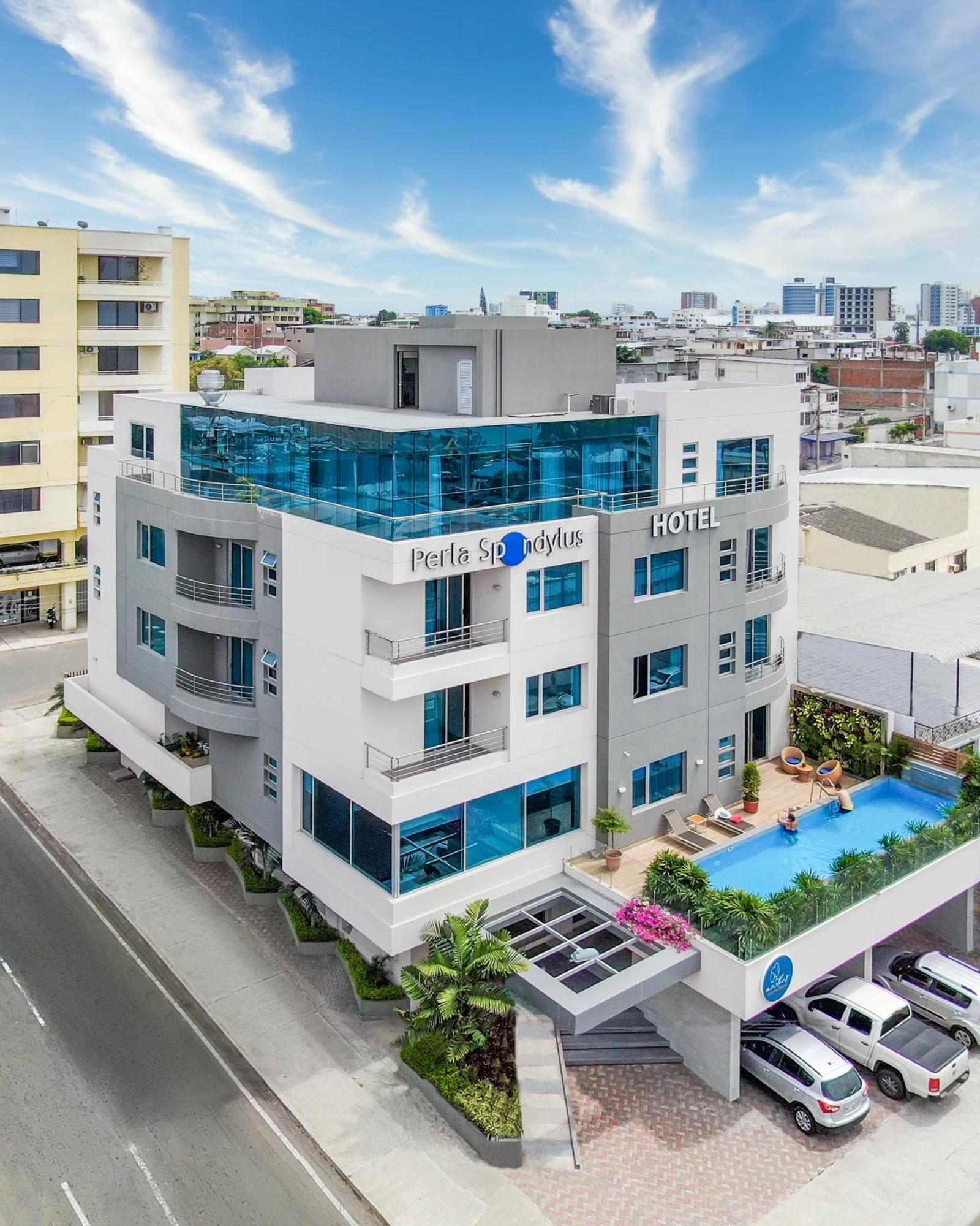 Hotel Perla Spondylus Manta Exterior foto